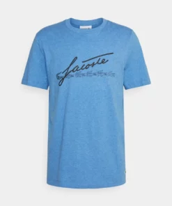 Lacoste T-shirt Imprimé - Bleu Chine