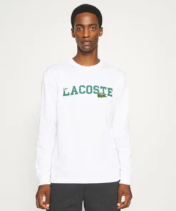 Lacoste T-shirt à Manches Longues - White
