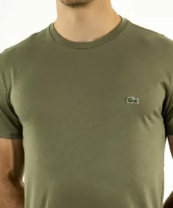 Lacoste T-shirt Basique - Vert 7 Lacoste T-shirt Basique - Vert -Lacoste Soldes Magasin cc9ee5d877ad49d78b1c72d90e2373cc