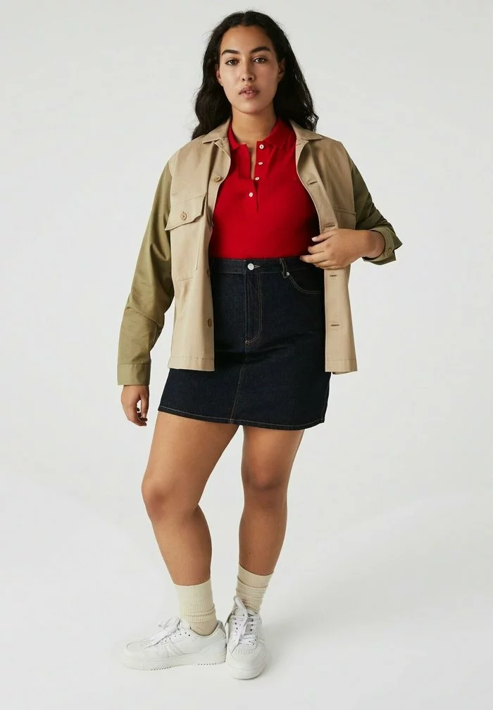 Lacoste Jupe En Jean - Bleu 2 Lacoste Jupe En Jean - Bleu – Image 2