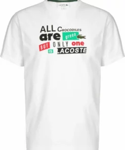 Lacoste T-shirt Imprimé - White