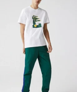 Lacoste T-shirt Imprimé - Blanc