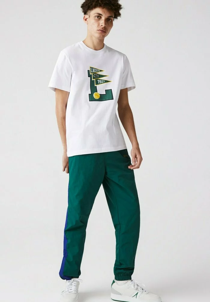 Lacoste T-shirt Imprimé - Blanc 1 Lacoste T-shirt Imprimé - Blanc