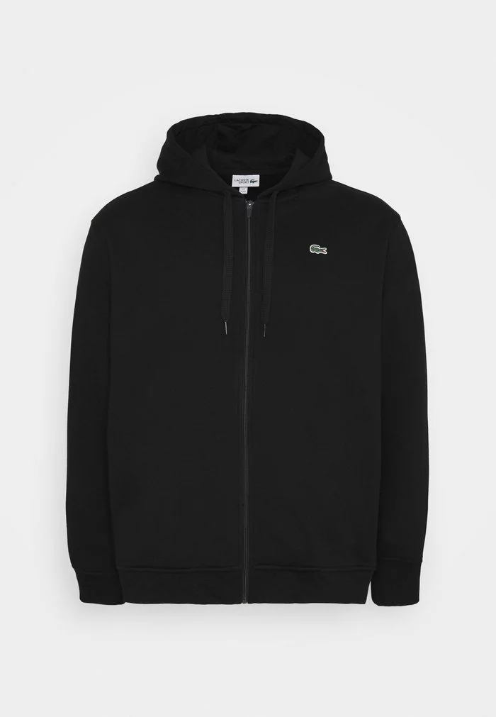 Lacoste Sweat à Capuche Zippé - Noir 1 Lacoste Sweat à Capuche Zippé - Noir