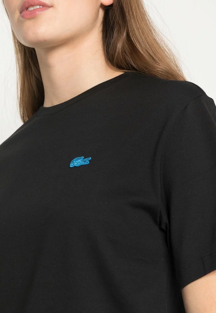 Lacoste EXCLUSIVE - T-shirt Basique - Black 5 Lacoste EXCLUSIVE - T-shirt Basique - Black – Image 5