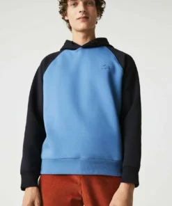Lacoste Sweat à Capuche - Bleu / Bleu Marine