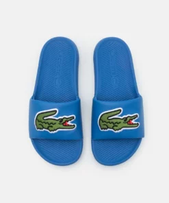 Lacoste CROCO SLIDE - Mules - Blue/green 9 Lacoste CROCO SLIDE - Mules - Blue/green -Lacoste Soldes Magasin d05e47f0bf9f4dc8b9dbc23a58131e8a