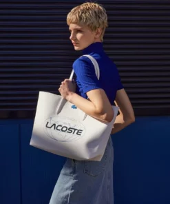 Lacoste Cabas - Blanc Ibiza Noir 11 Lacoste Cabas - Blanc Ibiza Noir -Lacoste Soldes Magasin d0643de4e784413eae515f670587907e