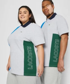 Lacoste PLUS UNISEX - Polo - Silver Chine/blue Royal/green/navy Blue -Lacoste Soldes Magasin d083de95a9854aed8c7e17504c2f51dc