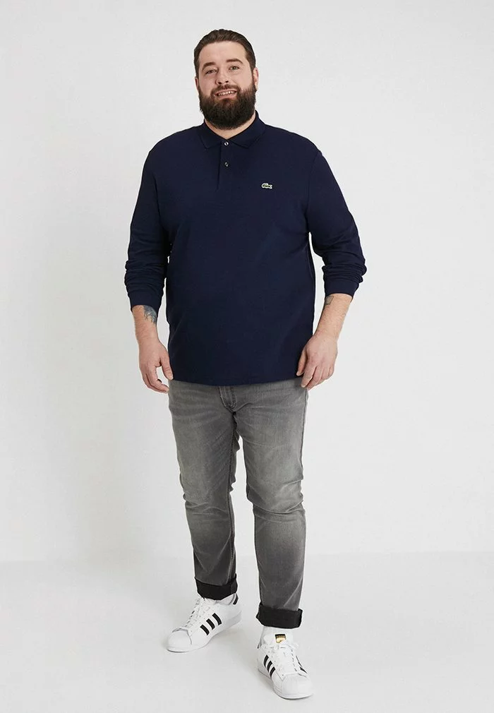 Lacoste PLUS - Polo - Marine 2 Lacoste PLUS - Polo - Marine – Image 2