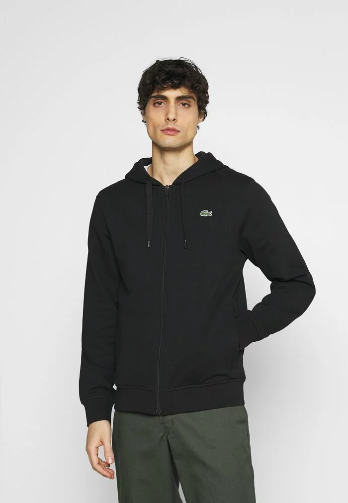 Lacoste PLUS - Sweat à Capuche Zippé - Black 1 Lacoste PLUS - Sweat à Capuche Zippé - Black