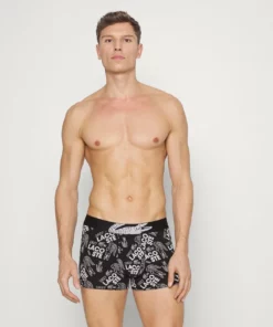 Lacoste NUA 3 PACK - Shorty - Black/white/silver Chine -Lacoste Soldes Magasin d2d771ad1c78478ebd26aa8593b0d830