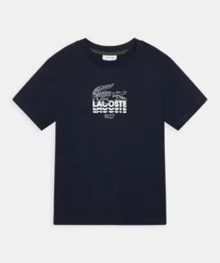 Lacoste T-shirt Imprimé - Navy Blue