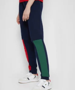 Lacoste T-CLIP 0120 2 SFA - Baskets Basses - Wht/nvy/red