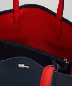 Lacoste REVERSIBLE - Cabas - Peacoat Salsa 17 Lacoste REVERSIBLE - Cabas - Peacoat Salsa -Lacoste Soldes Magasin d322a2d7cea54b94880c6d6edafa4be6