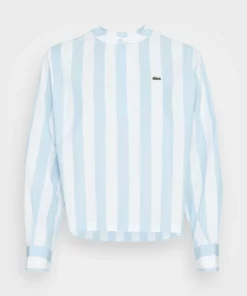 Lacoste Blouse - Overview/white -Lacoste Soldes Magasin d502d12ca08a4261a4897fd2b545e848