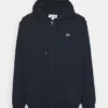Lacoste Sweat à Capuche Zippé - Marine