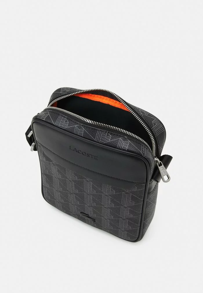 Lacoste THE BLEND UNISEX - Sac Bandoulière - Noir/gris 3 Lacoste THE BLEND UNISEX - Sac Bandoulière - Noir/gris – Image 3