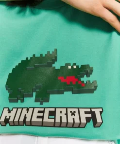 Lacoste MINECRAFT - T-shirt Imprimé - Vert