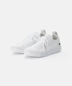 Lacoste LA PIQUÉE - Baskets Basses - Wht/wht -Lacoste Soldes Magasin d6dd3bc980a4450babb245f78195b189