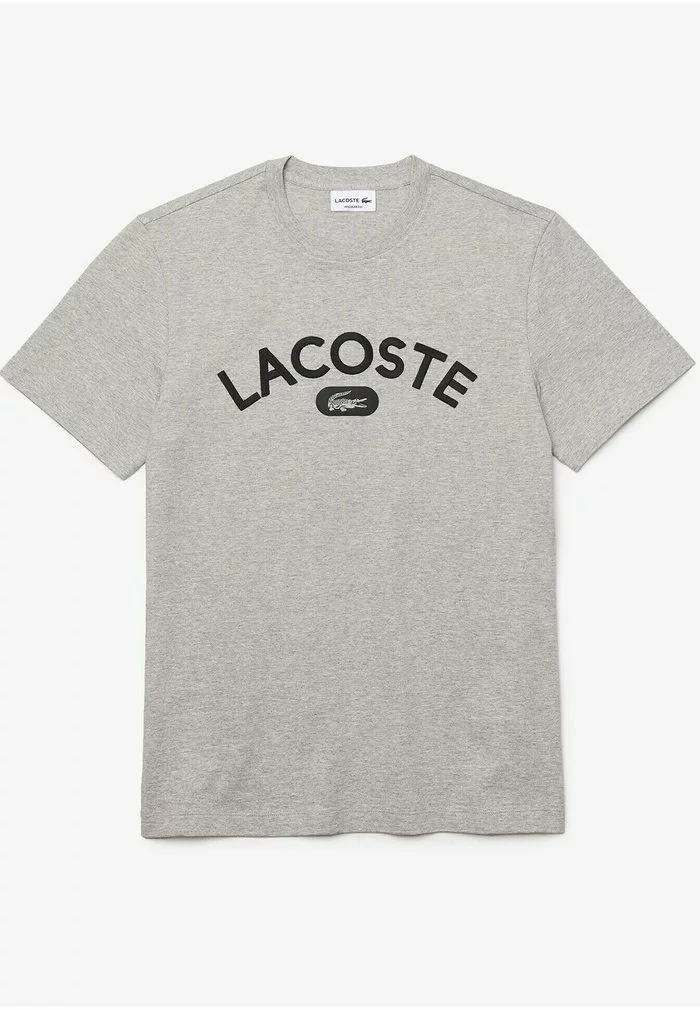 Lacoste T-shirt Imprimé - Gris Chine 5 Lacoste T-shirt Imprimé - Gris Chine – Image 5