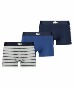 Lacoste 3 PACK - Shorty - Schwarz