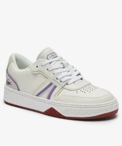 Lacoste Baskets Basses - Wht/purp