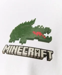 Lacoste MINECRAFT - T-shirt à Manches Longues - Blanc -Lacoste Soldes Magasin db9557578fdb4d25ba26009413fa5ff0