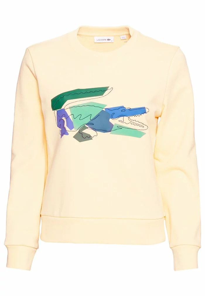 Lacoste Sweatshirt - Jaune 5 Lacoste Sweatshirt - Jaune – Image 5