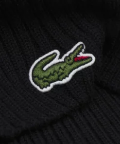 Lacoste UNISEX - Bonnet - Black -Lacoste Soldes Magasin dca8a225ea3945bb929ad2e9a339563e