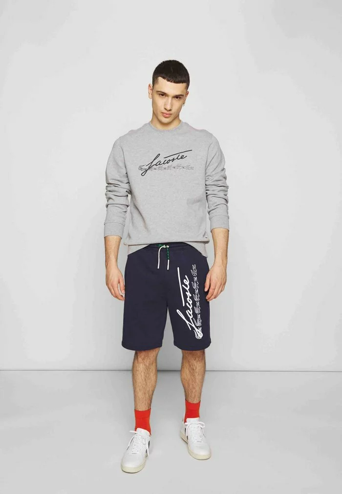 Lacoste Sweatshirt - Heather Wall Chine 6 Lacoste Sweatshirt - Heather Wall Chine – Image 6