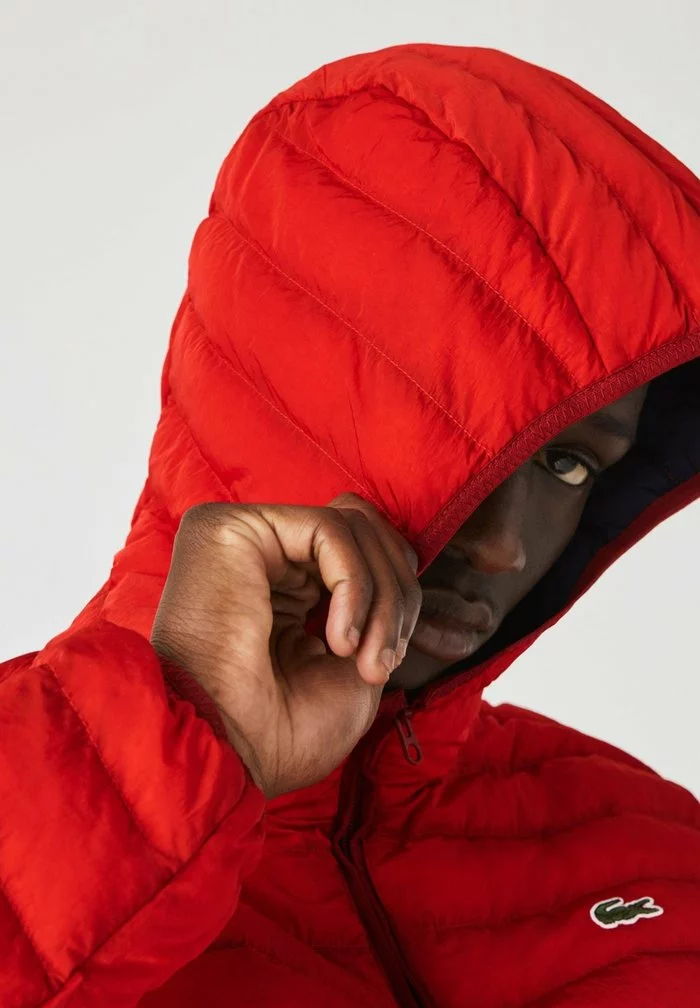 Lacoste Veste D'hiver - Rouge 4 Lacoste Veste D'hiver - Rouge – Image 4