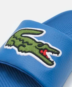 Lacoste CROCO SLIDE - Mules - Blue/green 11 Lacoste CROCO SLIDE - Mules - Blue/green -Lacoste Soldes Magasin de8a8afe696843f1acdfb1a92c935bfc