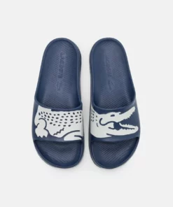 Lacoste CROCO - Sandales De Bain - Navy/white 9 Lacoste CROCO - Sandales De Bain - Navy/white -Lacoste Soldes Magasin decedb57a096468aade4e7b7f9abfcf2