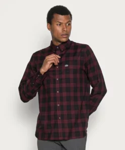 Lacoste Chemise - Black Vine Chine