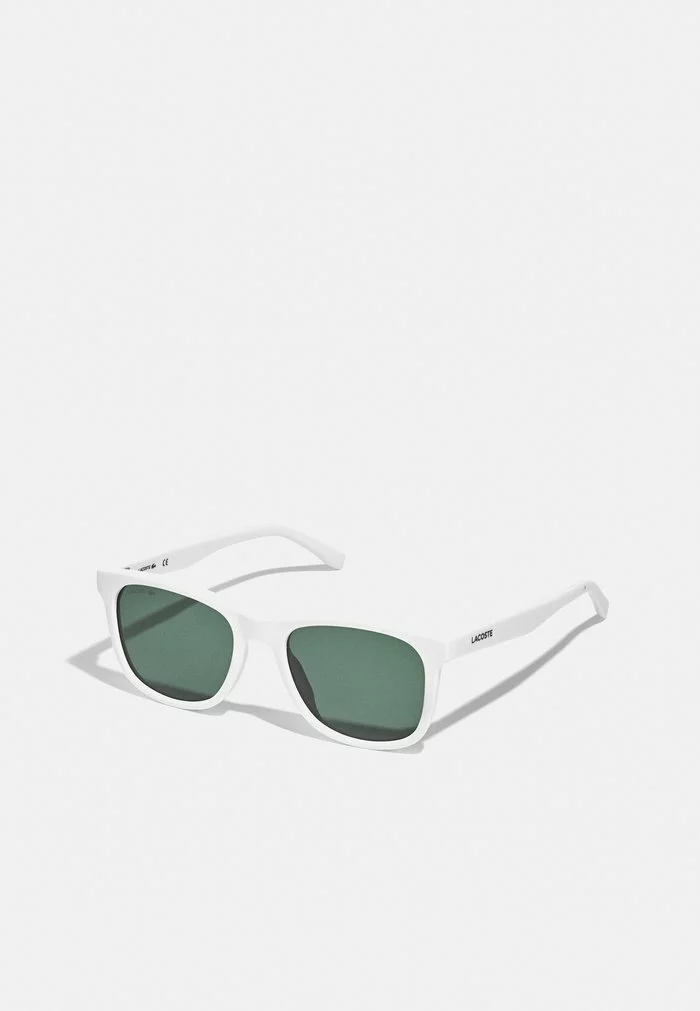 Lacoste UNISEX - Lunettes De Soleil - Matte White 1 Lacoste UNISEX - Lunettes De Soleil - Matte White