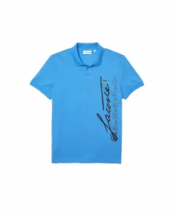 Lacoste KORTE MOUW - Polo - Bleu -Lacoste Soldes Magasin df42ac17e11a40aa84656df0a25a5a77