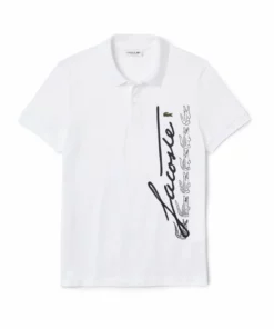 Lacoste KORTE MOUW - Polo - Blanc