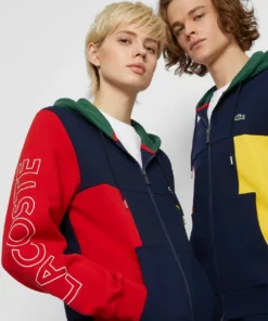 Lacoste UNISEX - Sweat à Capuche Zippé - Navy Blue/red/green/broom 13 Lacoste UNISEX - Sweat à Capuche Zippé - Navy Blue/red/green/broom -Lacoste Soldes Magasin df6f8129bd99488d979e16a16df66e99