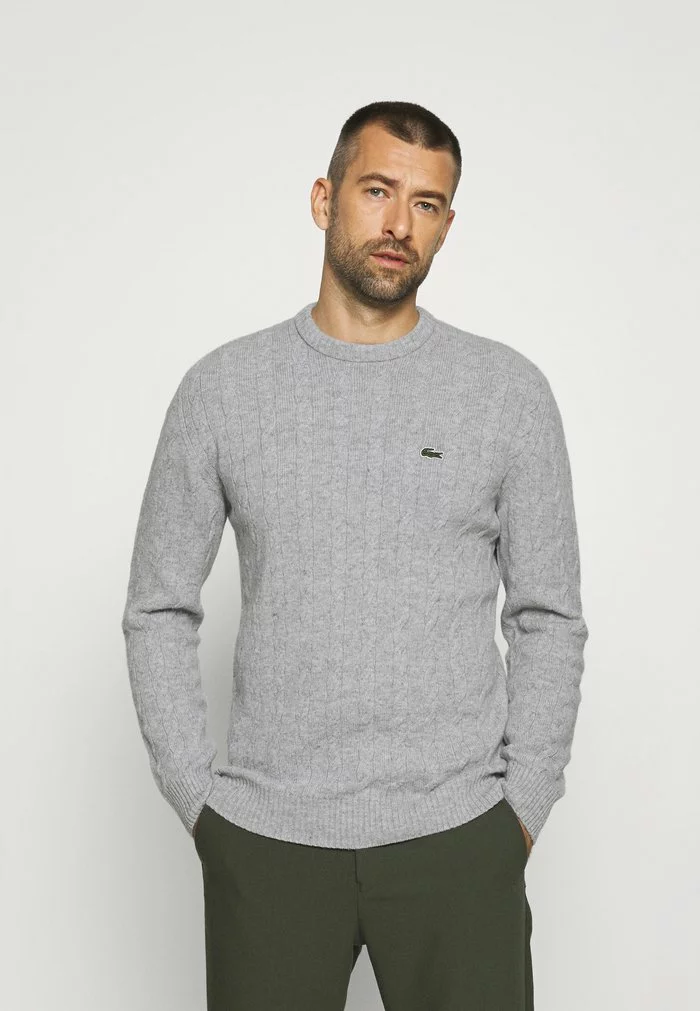 Lacoste Pullover - Gris Chine 1 Lacoste Pullover - Gris Chine