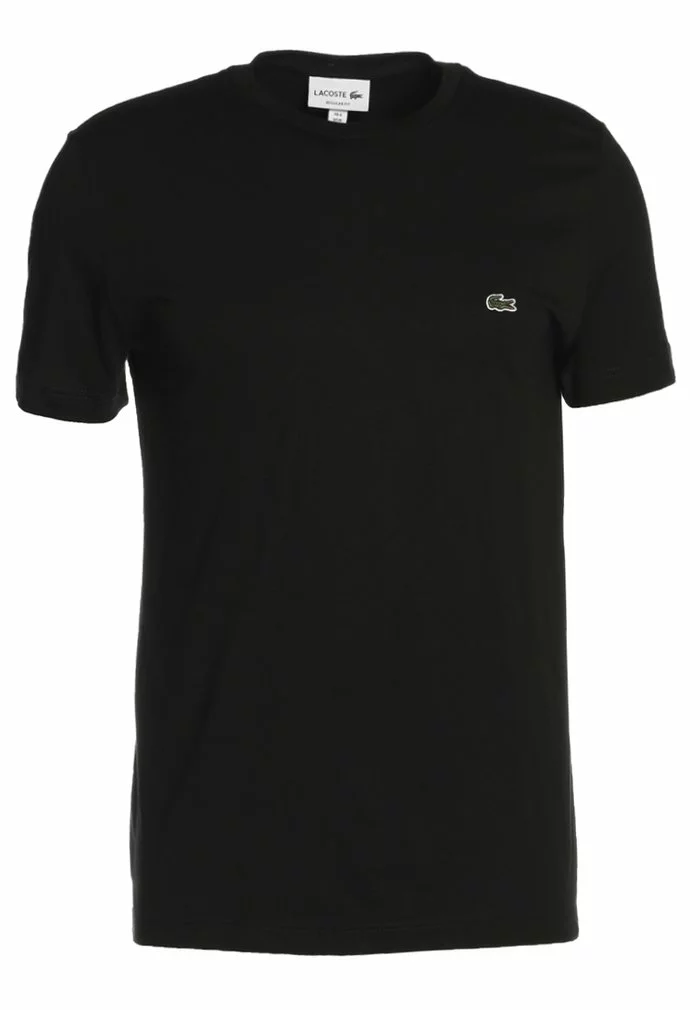 Lacoste T-shirt Basique - Black 5 Lacoste T-shirt Basique - Black – Image 5