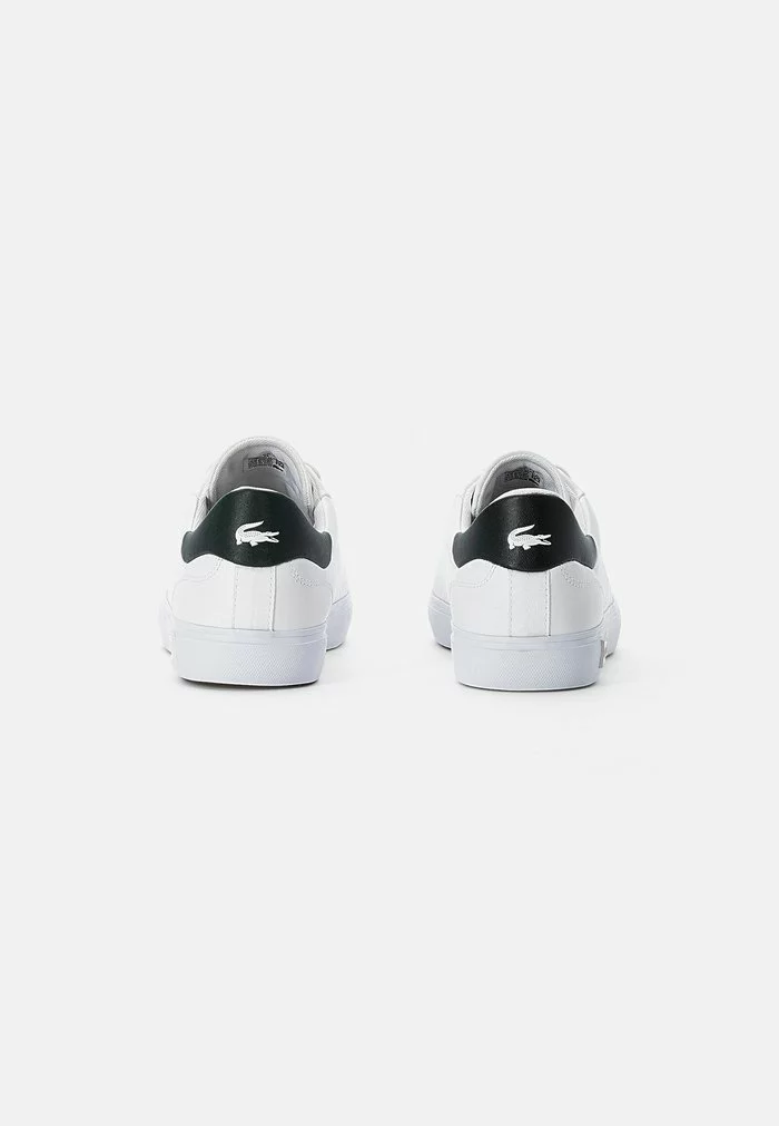Lacoste POWERCOURT - Baskets Basses - Wht/dk Grn 3 Lacoste POWERCOURT - Baskets Basses - Wht/dk Grn – Image 3