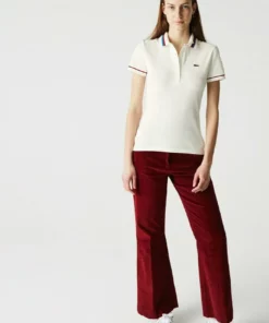 Lacoste Polo - Blanc / Rouge / Bleu