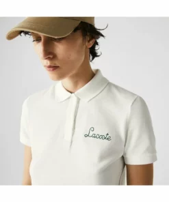 Lacoste Polo - Blanc/vert -Lacoste Soldes Magasin e09192992f79496e92666e431e5c3e3e
