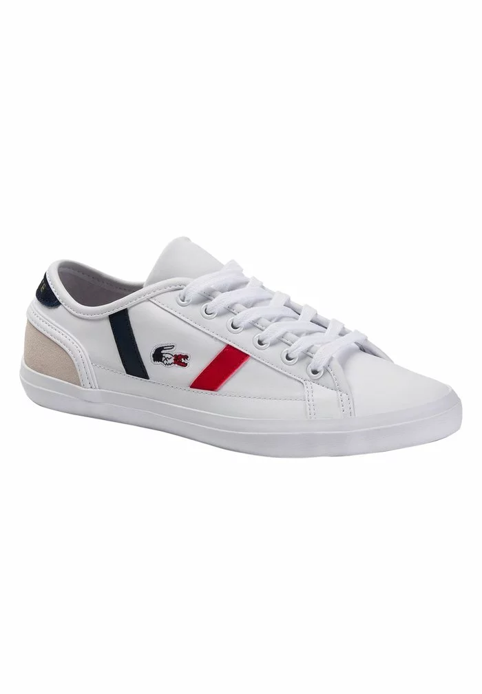 Lacoste Baskets Basses - Wht/nvy/red 2 Lacoste Baskets Basses - Wht/nvy/red – Image 2