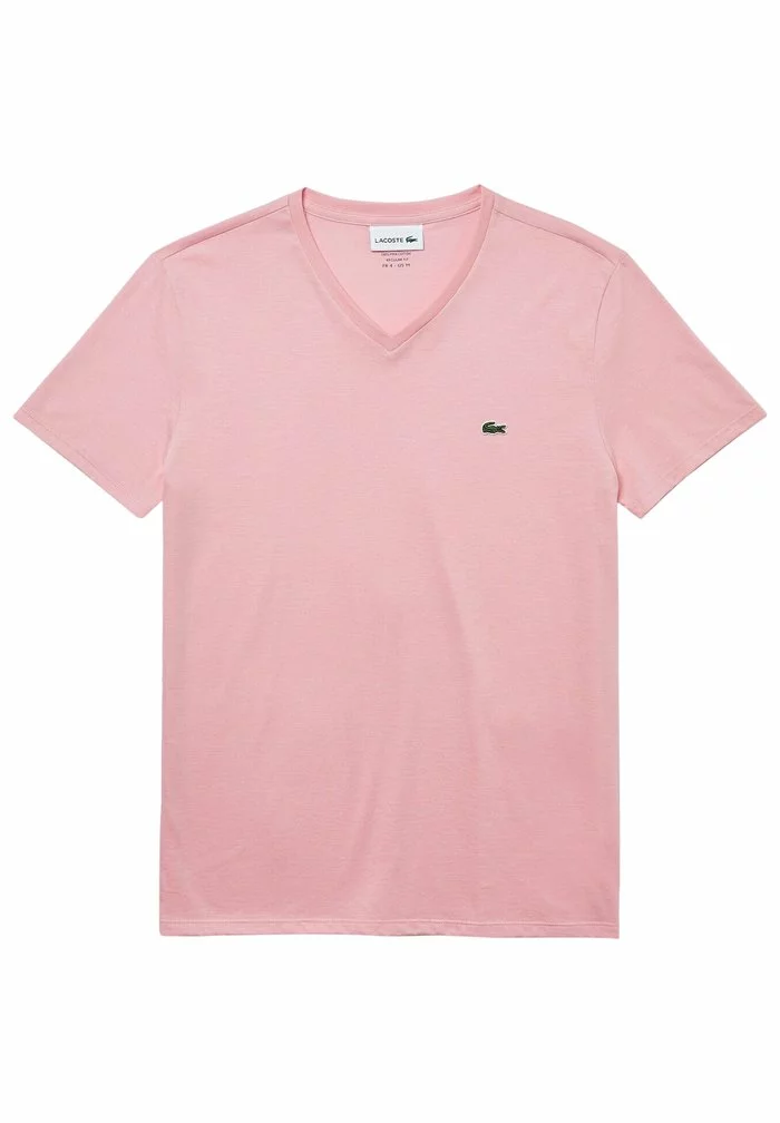 Lacoste T-shirt Basique - Rose 1 Lacoste T-shirt Basique - Rose