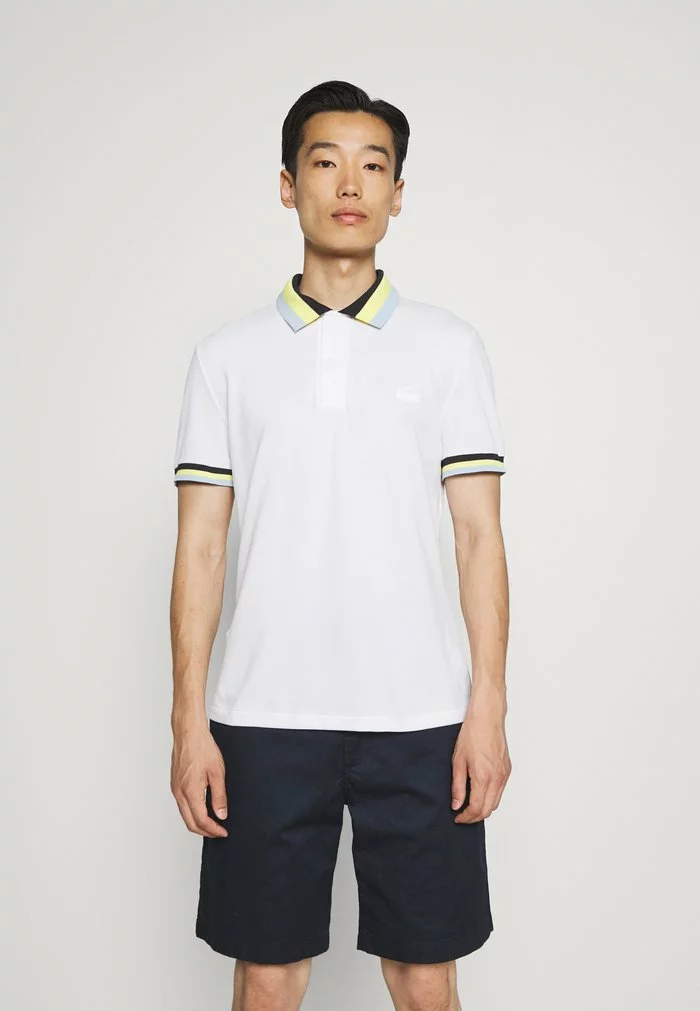 Lacoste Polo - Blanc/abimes/daphne/calanque 1 Lacoste Polo - Blanc/abimes/daphne/calanque