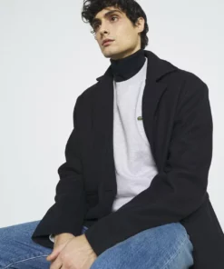 Lacoste Sweatshirt - Silver Chine/elephant Grey -Lacoste Soldes Magasin e17f62bc0d7044b4979c3bbe535dce0f