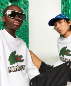 Lacoste MINECRAFT - Sweatshirt - Blanc 10 Lacoste MINECRAFT - Sweatshirt - Blanc -Lacoste Soldes Magasin e22aab9d3c244518b07b5e247c6427d7