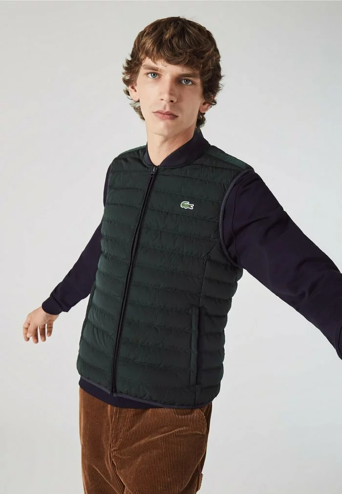 Lacoste PLUS - Veste Sans Manches - Vert 1 Lacoste PLUS - Veste Sans Manches - Vert